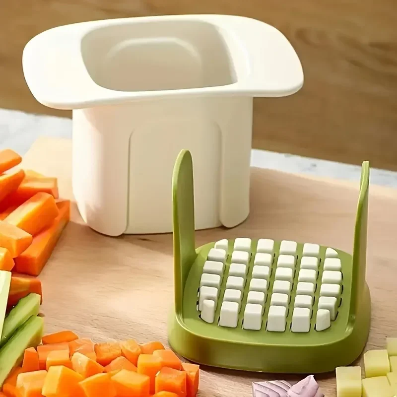 Hachoir à légumes multifonctionnel, coupe-oignon, presse-ail, trancheuse à pommes de terre, coupe-concombre, appareil à frites, outil de cuisine