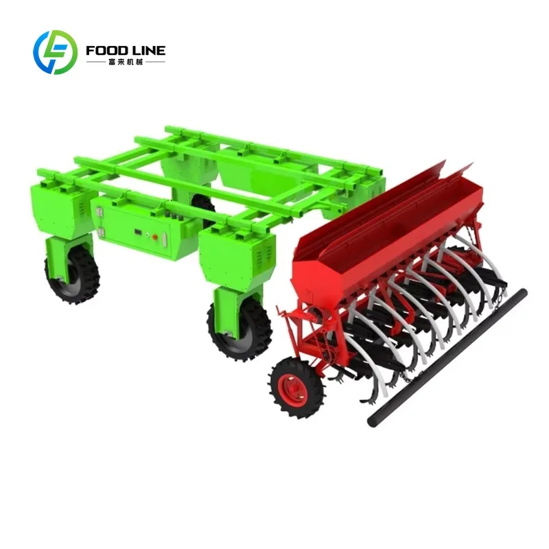 Robot agricole personnalisé pour la récolte, le semis et le désherbage au laser – Plateforme robotique agricole pour la ferme