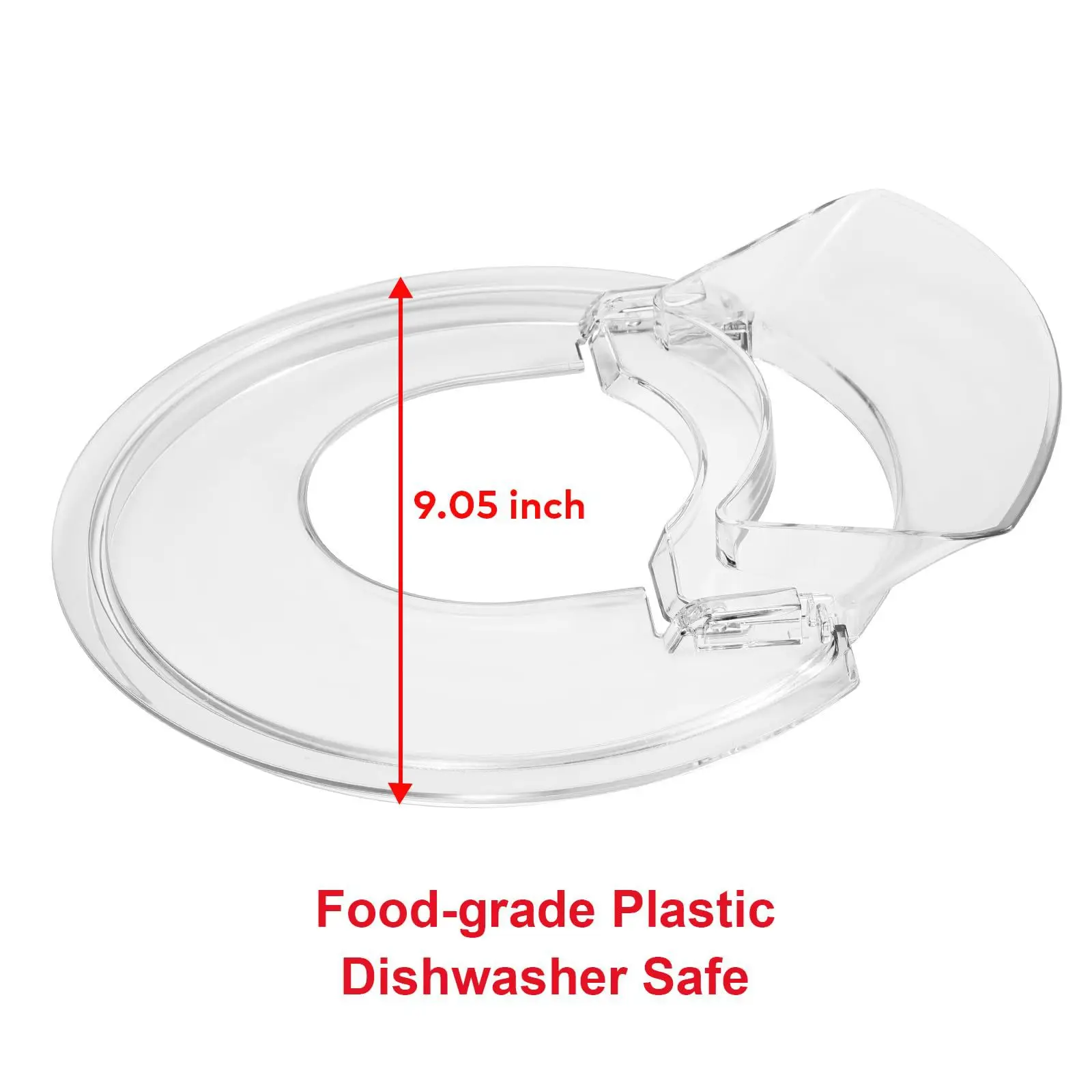 Protection anti-éclaboussures pour couvercle de vidange Kitchenaid