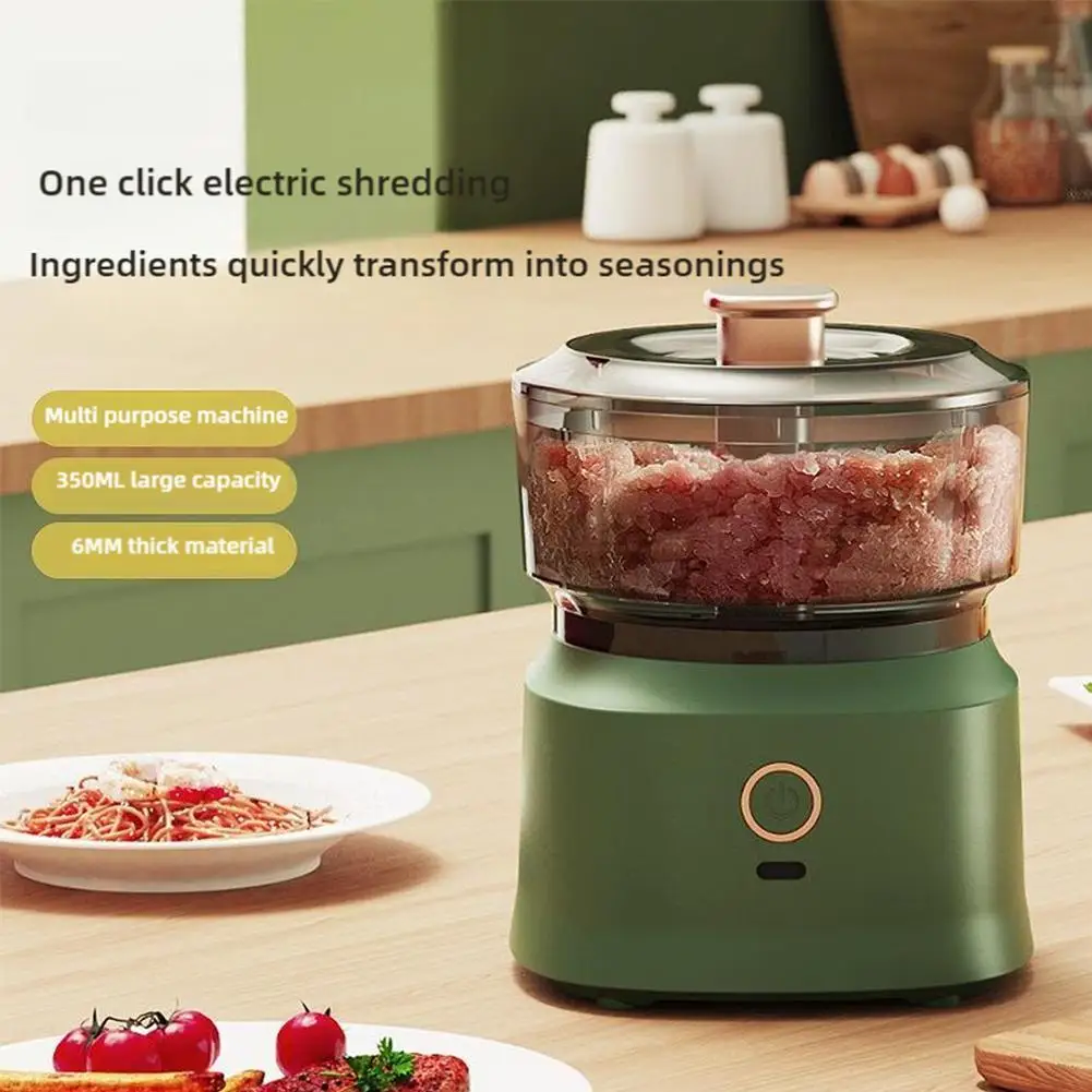Mini hachoir à ail rechargeable par USB