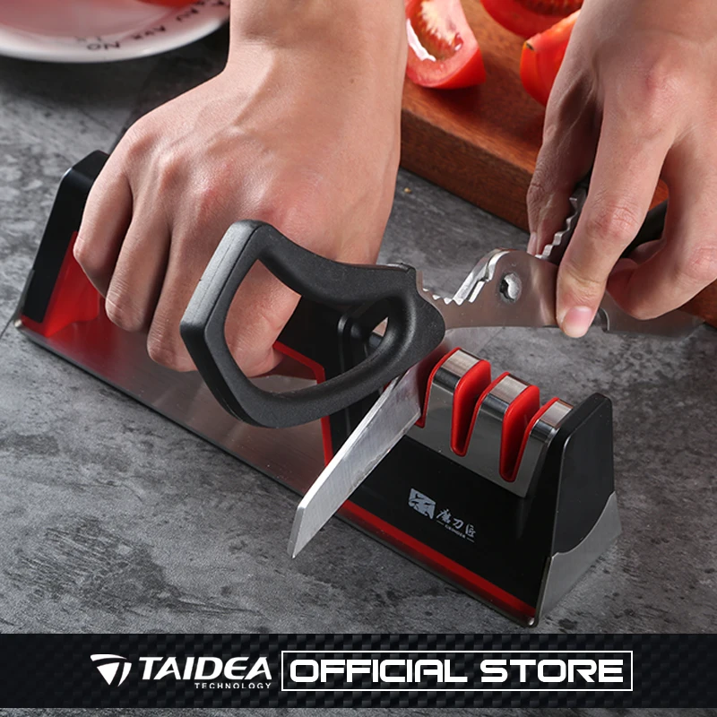 Système d'affûtage professionnel pour couteaux de cuisine GRINDER