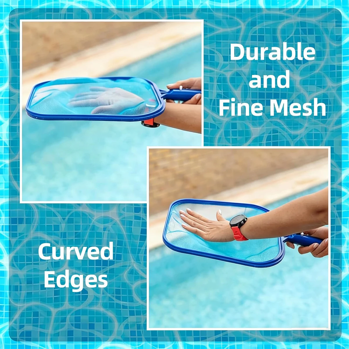 Épuisette à feuilles pour piscine, outil de nettoyage, aspirateur robot flottant pour piscines hors sol, kit de nettoyage pour piscines, nouveauté