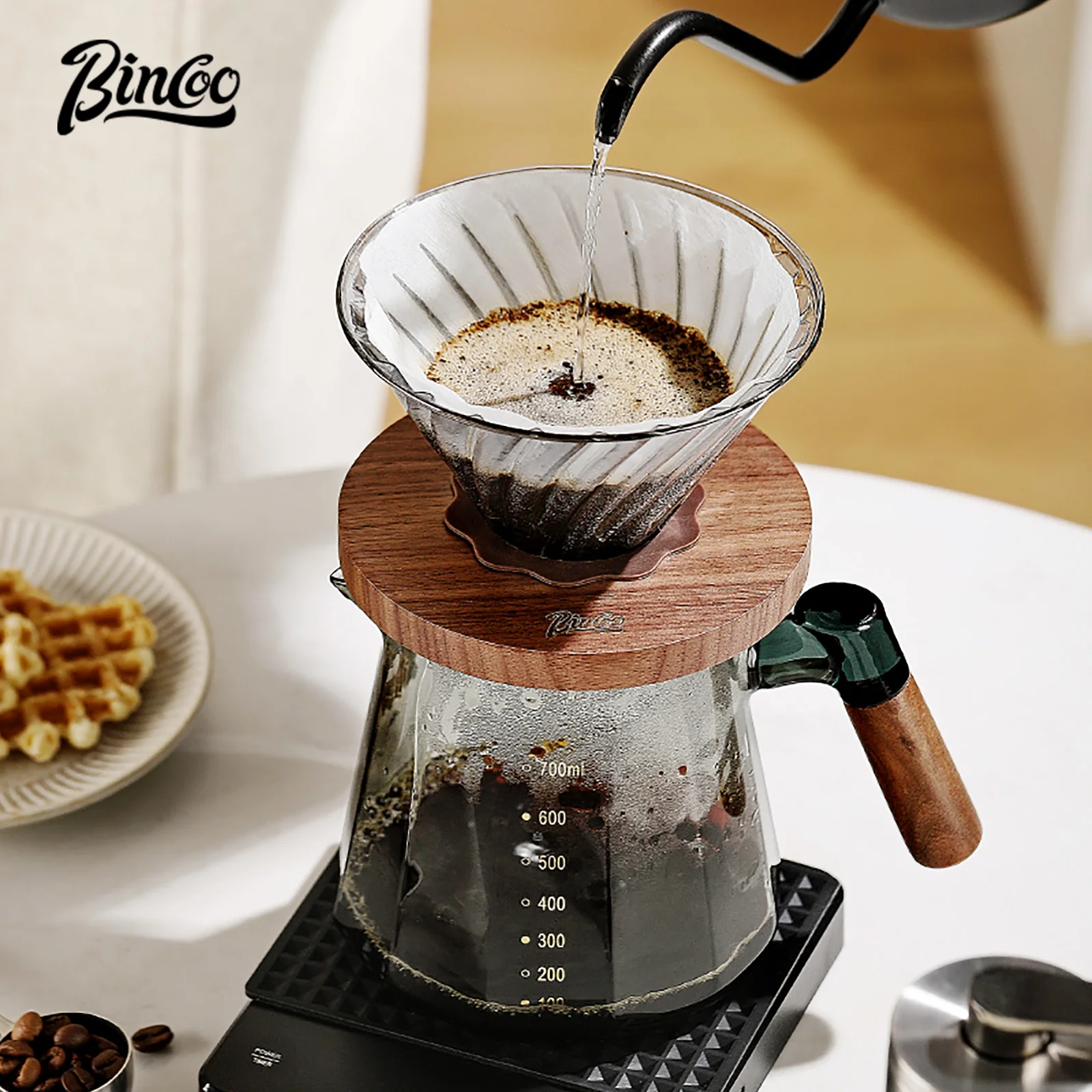 Bincoo – ensemble de cafetière versée