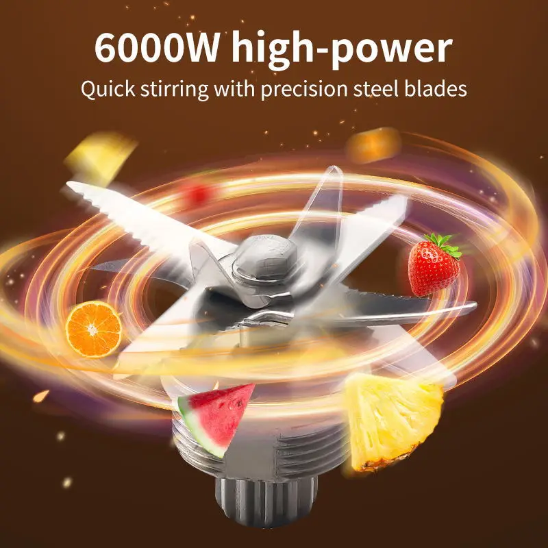 Mélangeur Commercial robuste 6000W