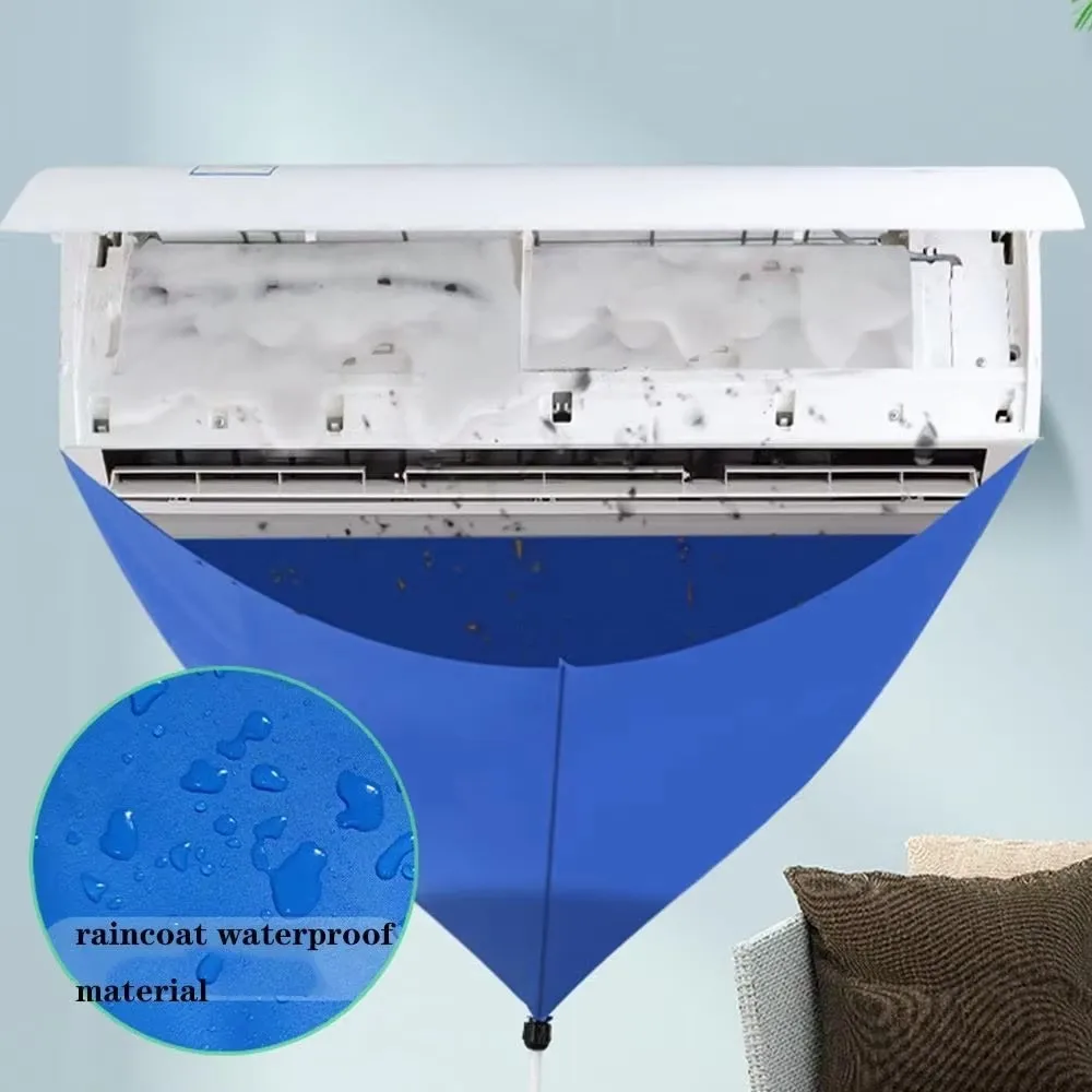 Kit de nettoyage de climatiseur 1 pièce : sac de drainage étanche pour le lavage et le vidage de l'eau du climatiseur - Nettoyant pour climatiseur