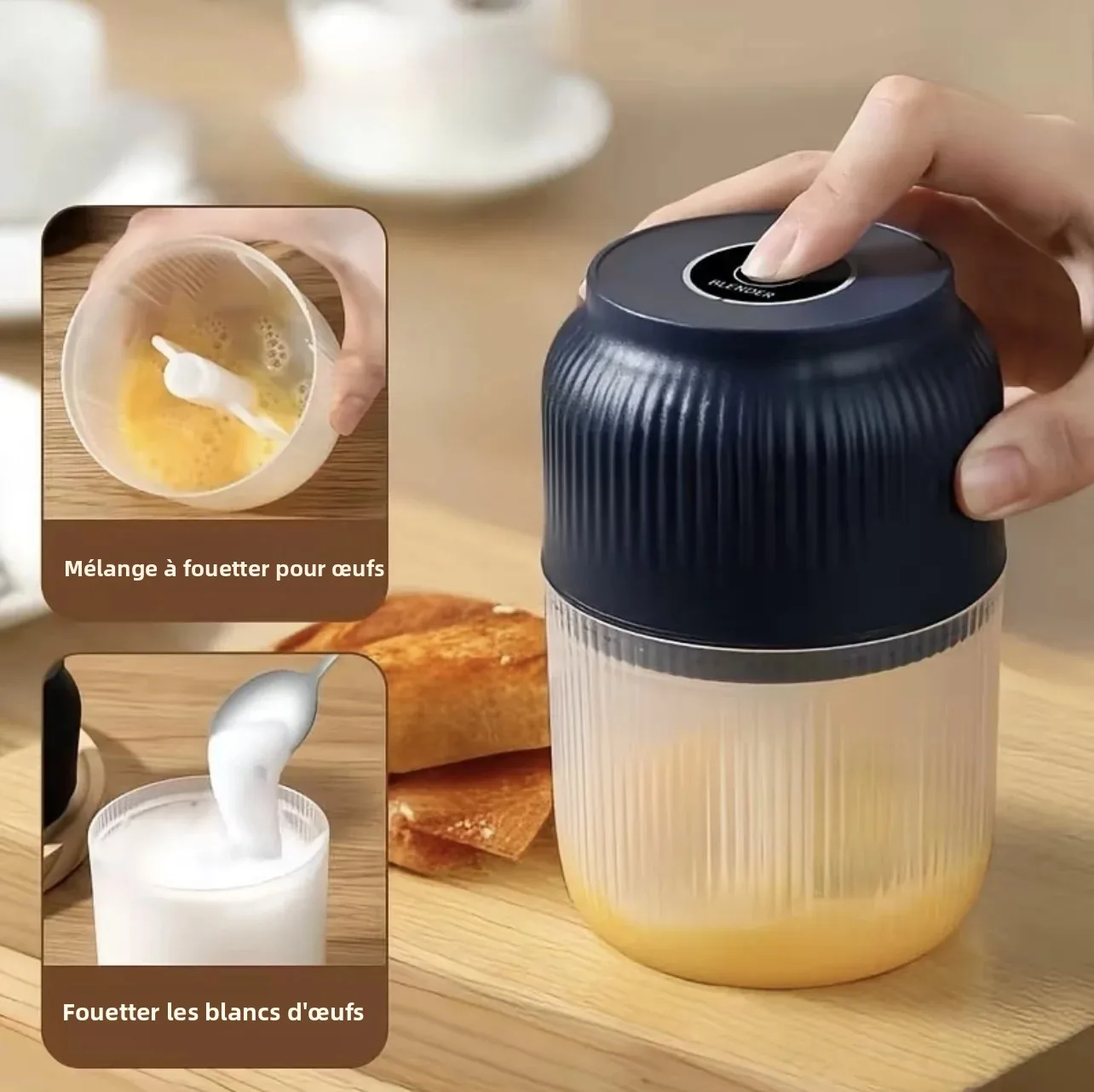Mini hachoir à ail électrique sans fil rechargeable par USB, hachoir à légumes, hachoir à ail, hachoir alimentaire, gadgets de cuisine, nouveauté