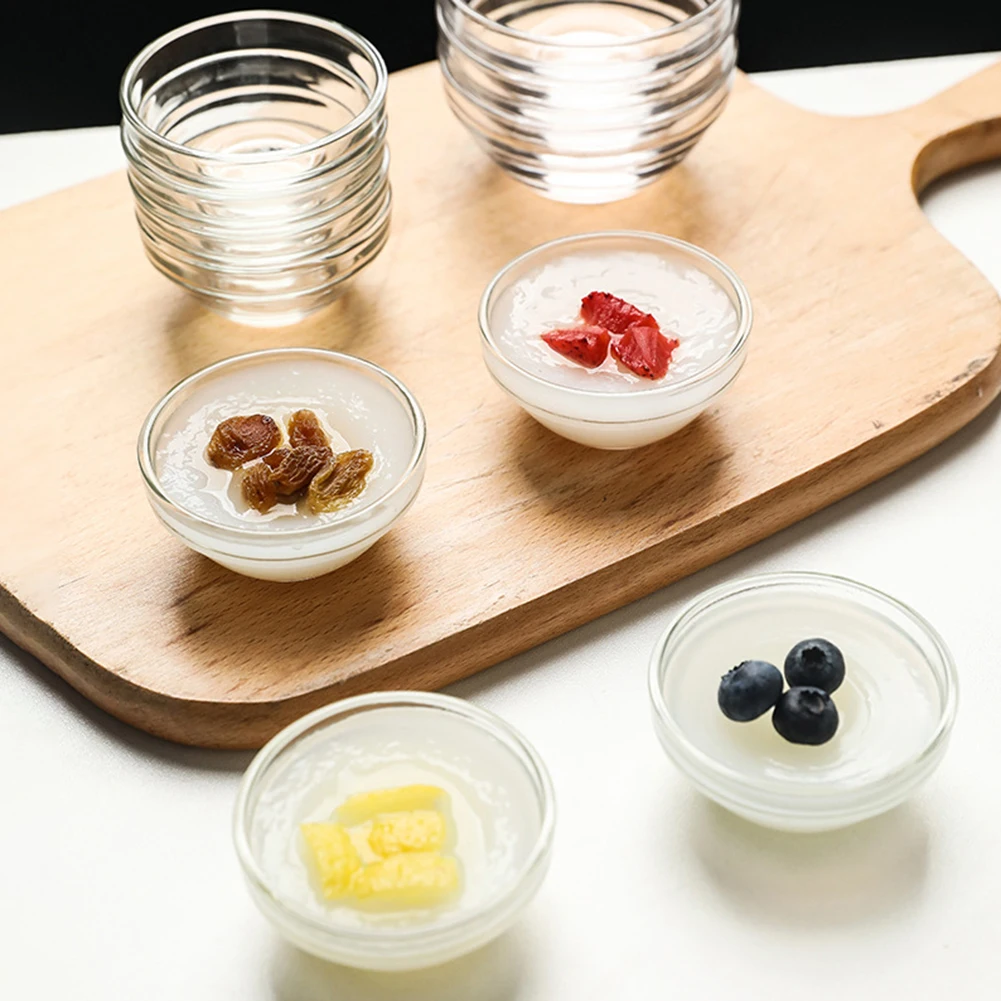 Mini bol en verre multi-usages résistant à la chaleur pour aliments