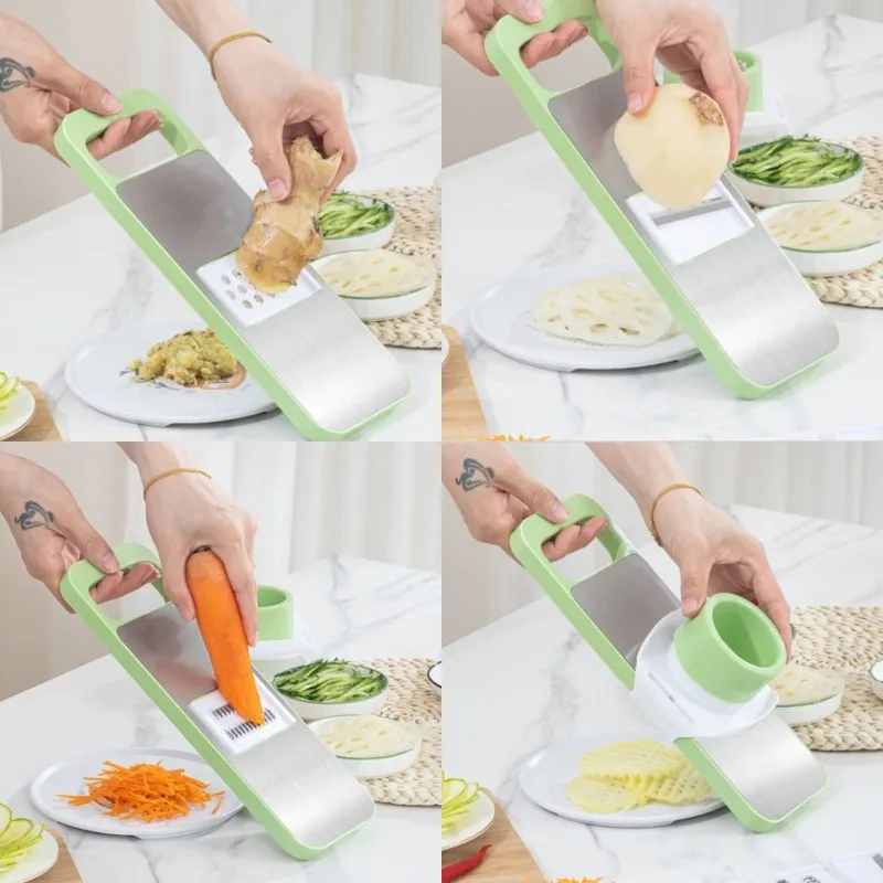 Hachoir à légumes râpe à fruits multifonctionnelle coupe-fromage