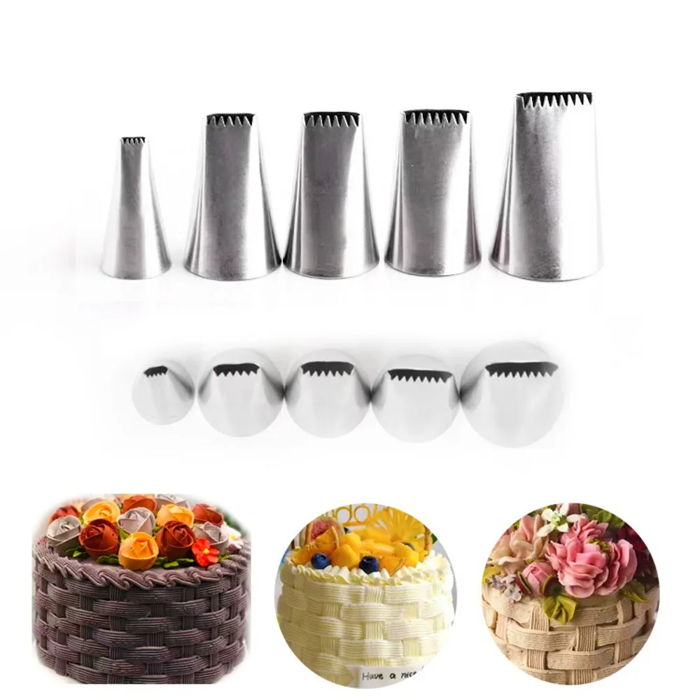 Buses de pâtisserie russe pour crème, douilles de glaçage, pointes de décoration de gâteaux, pointes de buses de gâteaux, outils de cuisson de confiserie pour gâteaux