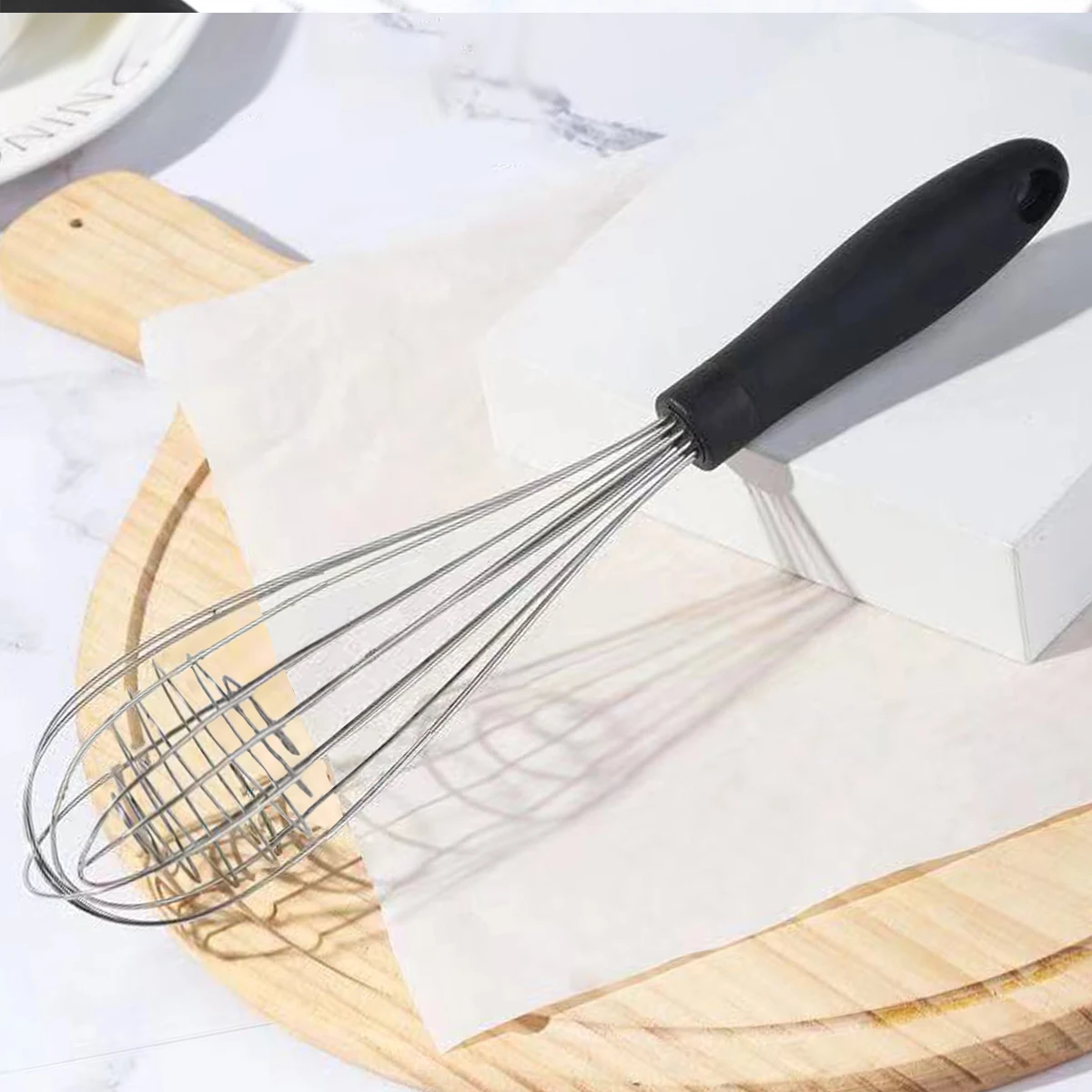 Fouet à ballon pour la cuisine : fouet de cuisine en acier inoxydable
