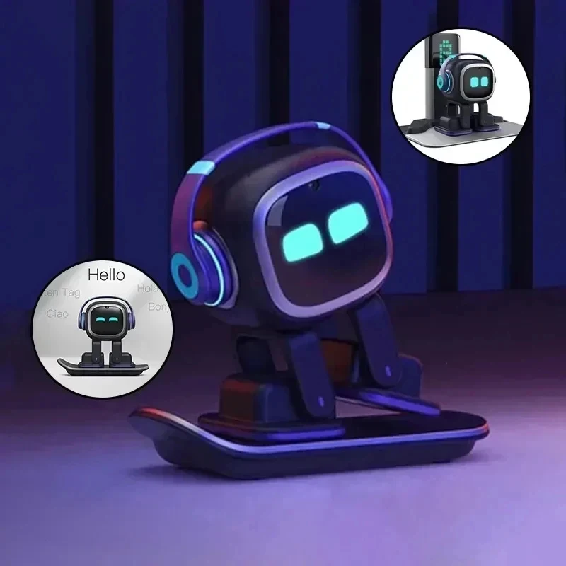 Nouveau Robot Émotionnel IA 2026 : Interactif, Vocal, Chat Intelligent, Danse, Compagnon de Bureau, Cadeau pour Enfants