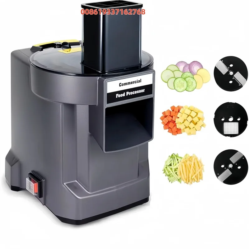 Robot culinaire commercial 4-en-1 multifonctionnel électrique : hachoir