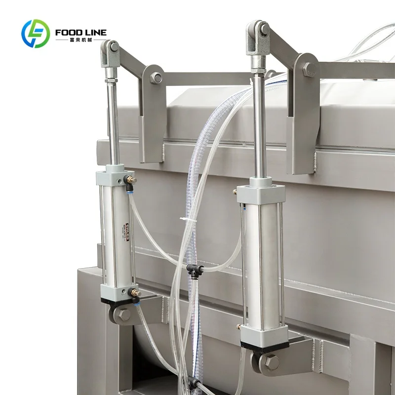 Mélangeur alimentaire multifonctionnel industriel entièrement automatique, pour viande, poisson, saucisses, boulettes, marinage, durcissement, mélange sous vide