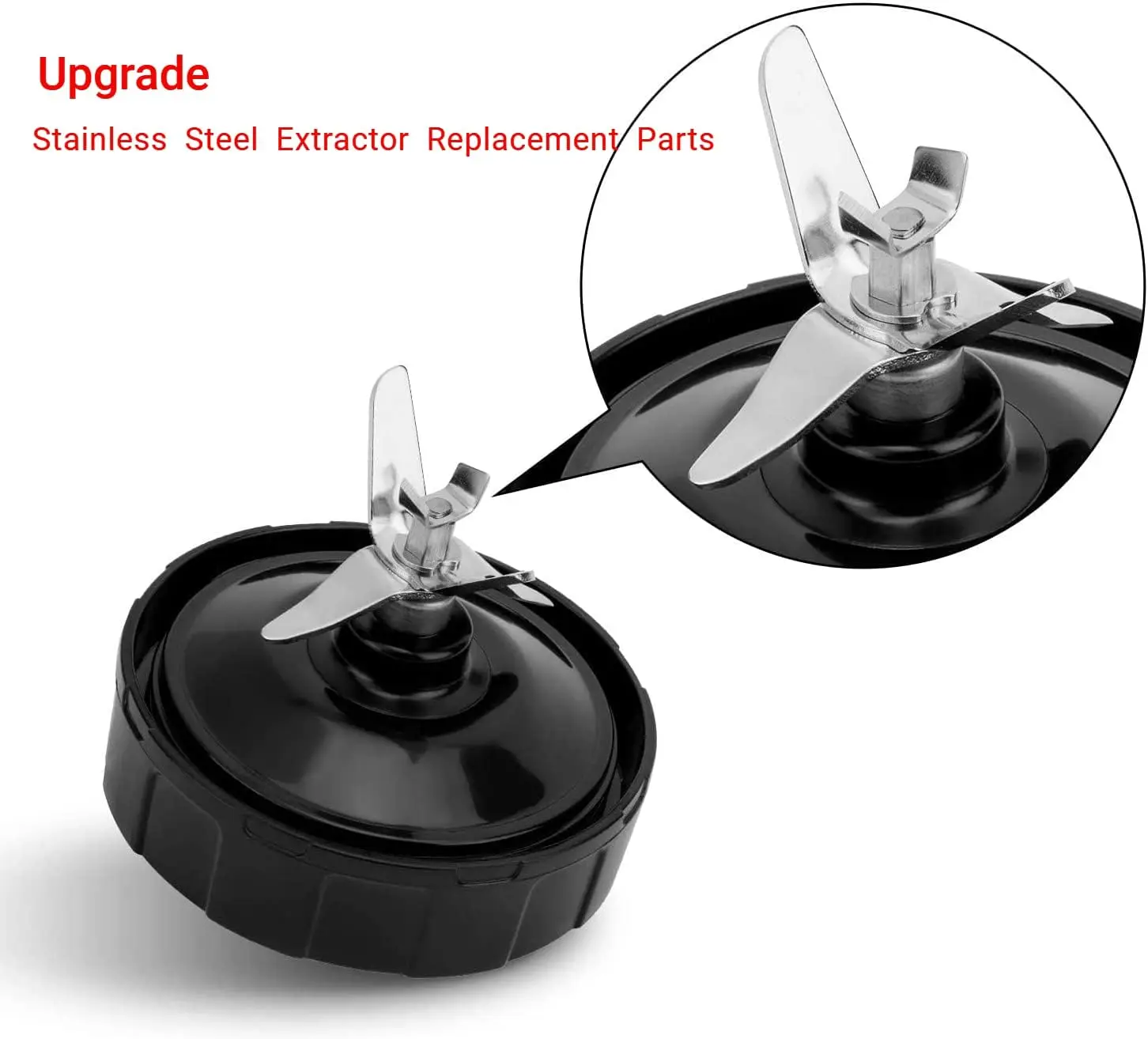 Lame de mélangeur 7 ailettes pour Ninja BN401 BN751 BN801 BL450-30 BL480-30 Auto iQ BL682-30 BL642-30 BL687CO-30
