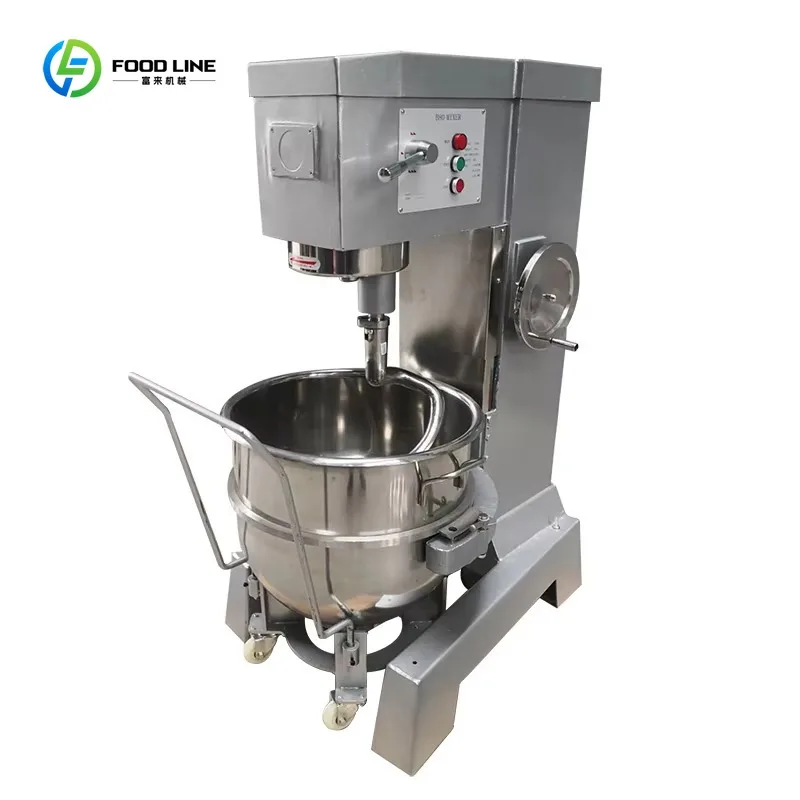 Mélangeur à spirale à fréquence variable 20L en acier inoxydable 1