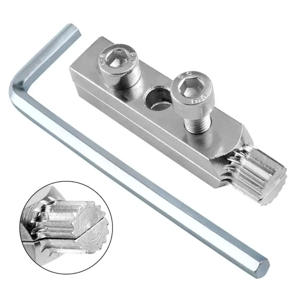 Extracteur de vis réglable, efficace et portable, pour vis cassées, en acier antirouille, outil d'extraction de vis pour tuyaux d'eau