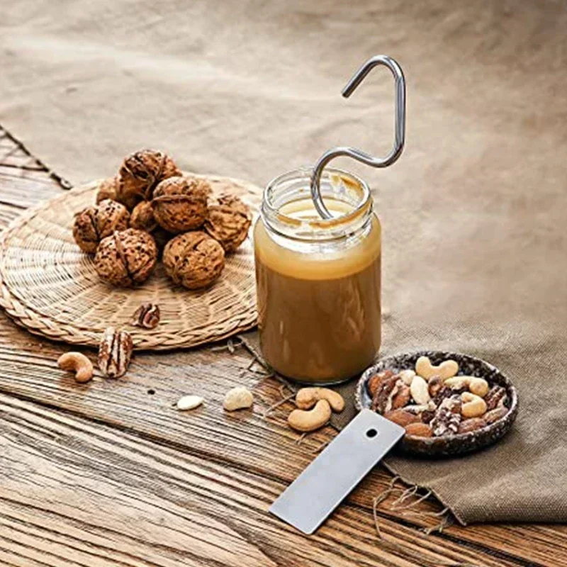 Mélangeur de beurre de cacahuètes avec spatule