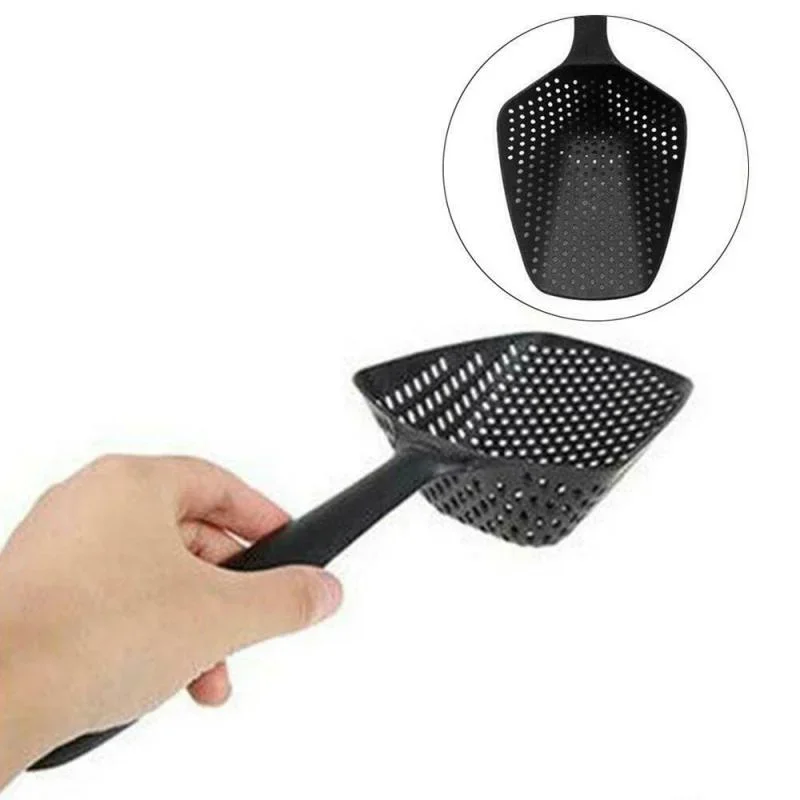 Pelles de cuisine créatives, passoire alimentaire, Gadgets de vidange, grande passoire, filtre à soupe, accessoires de cuisine ménagers