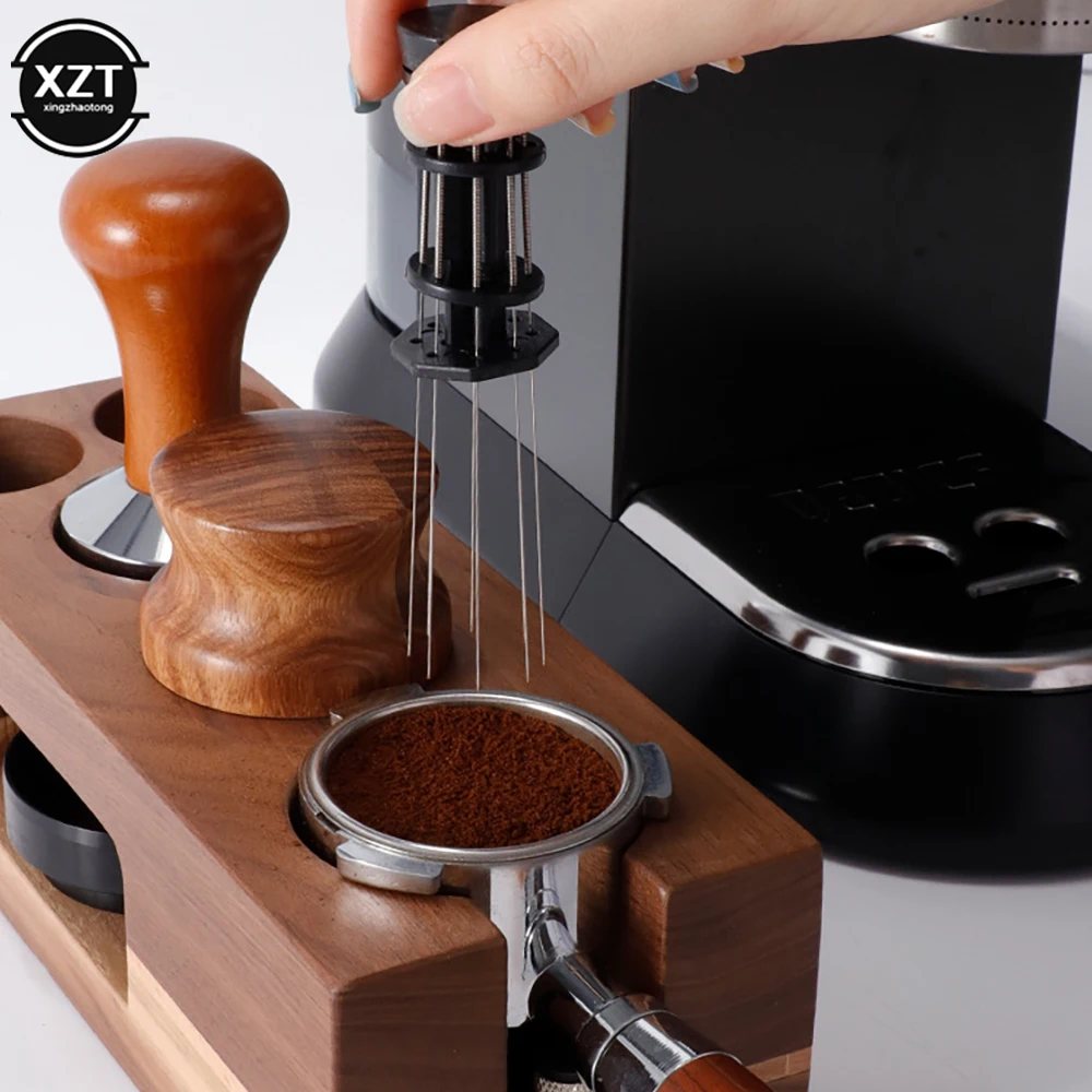 Doseur de café aiguilles en acier inoxydable expresso poudre agitateur distributeur niveleur WDT outils