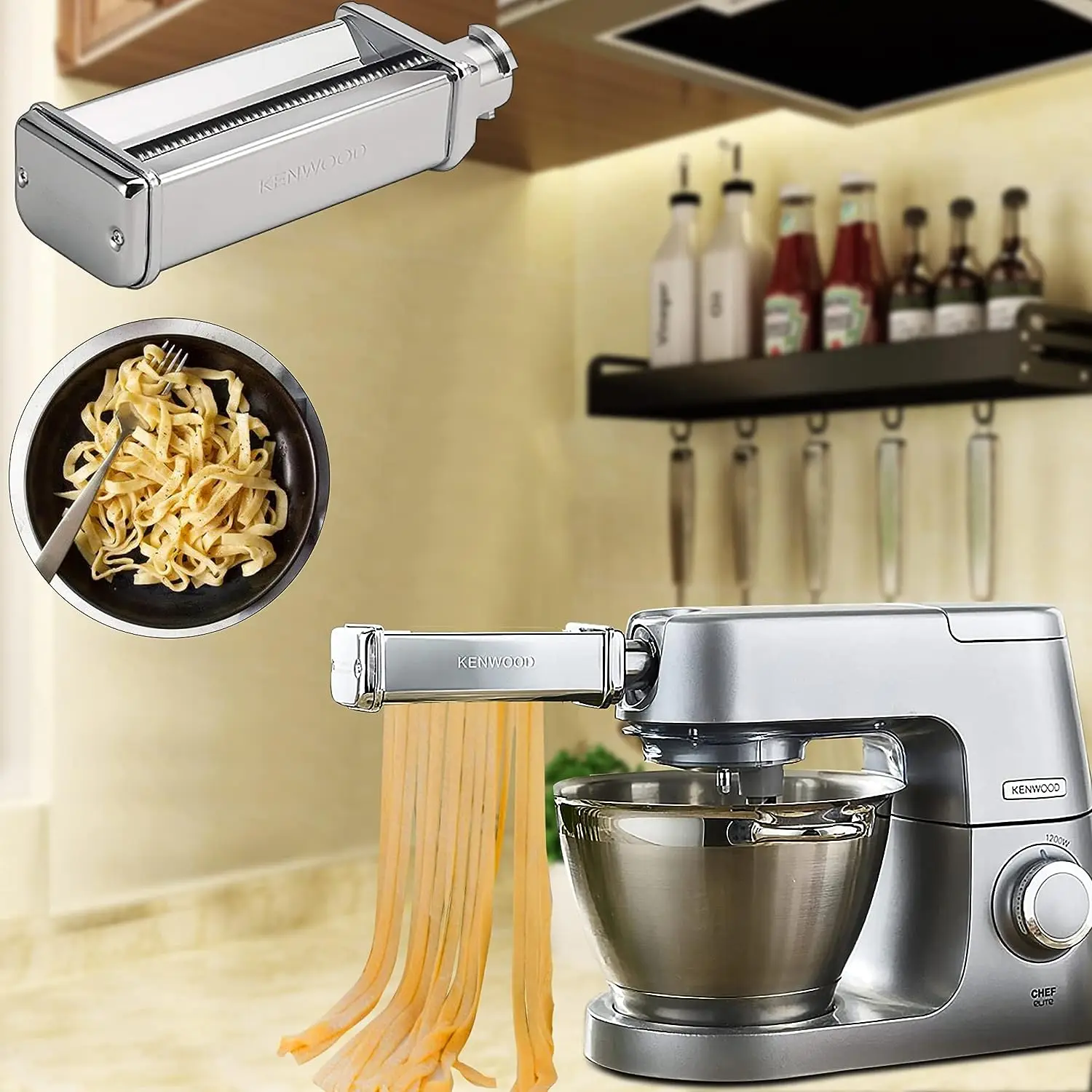 Accessoires de chef en bois pour KENWOOD planétaire