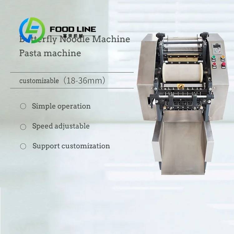 Machine automatique personnalisée pour la fabrication de pâtes Farfalle