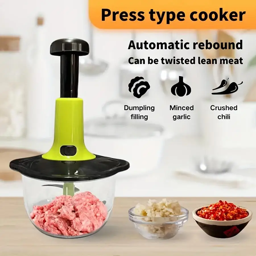 Robot culinaire manuel multifonctionnel avec protection de lame