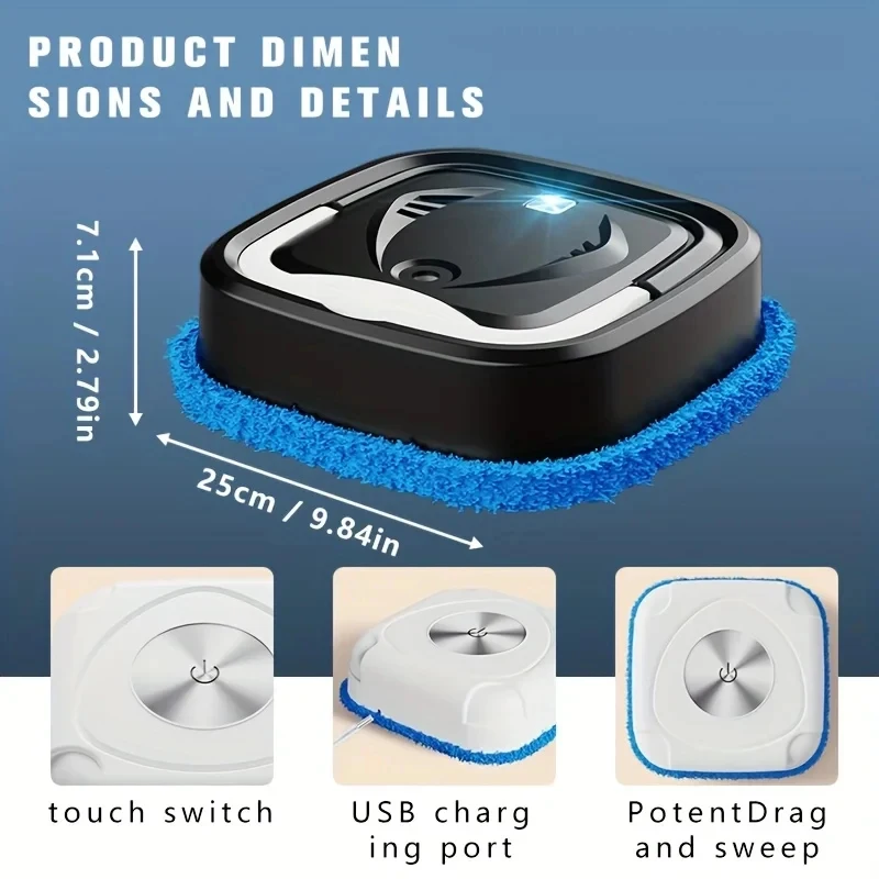 Robot de nettoyage à la vapeur facile à utiliser