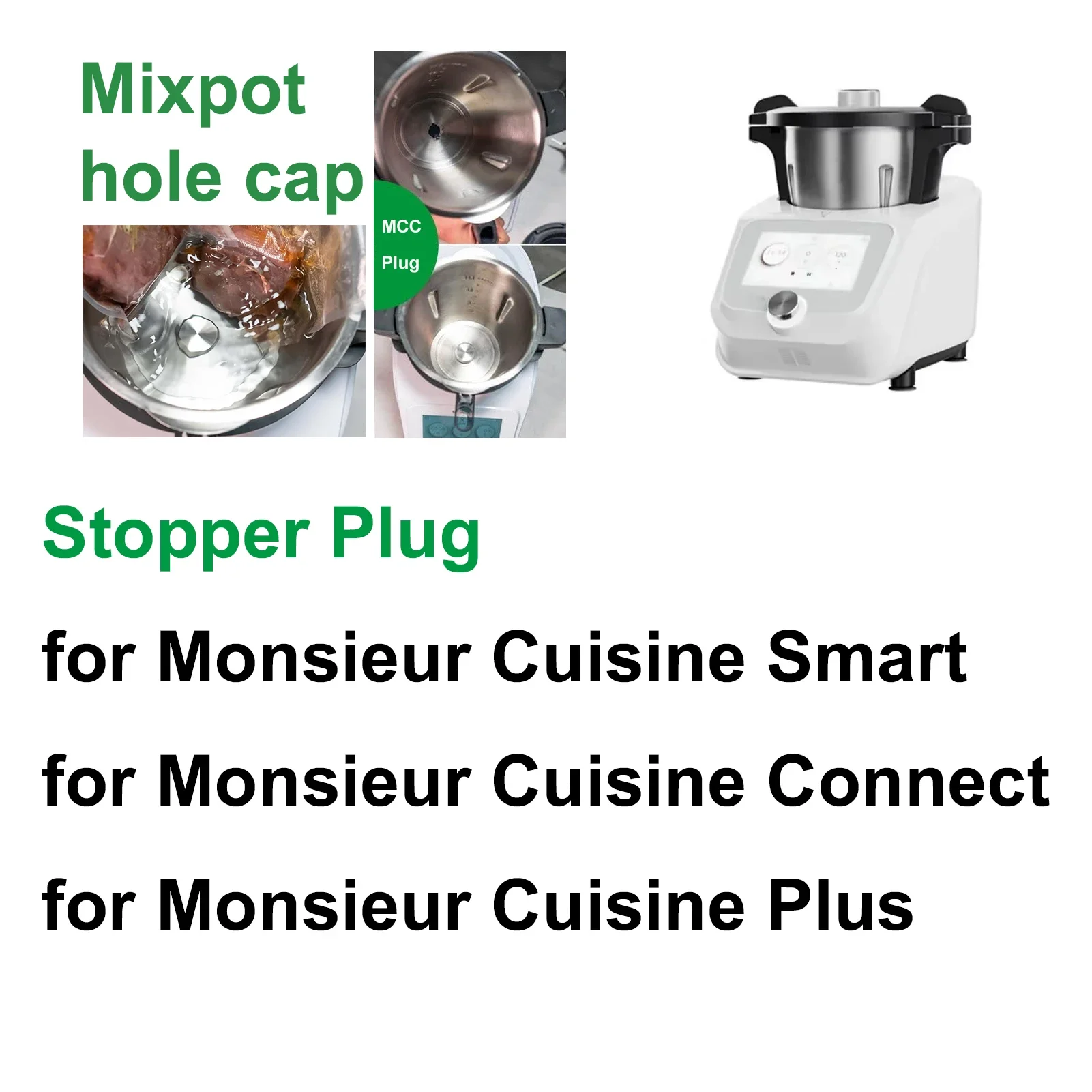 Bouchon pour mélangeur de Cuisine Monsieur