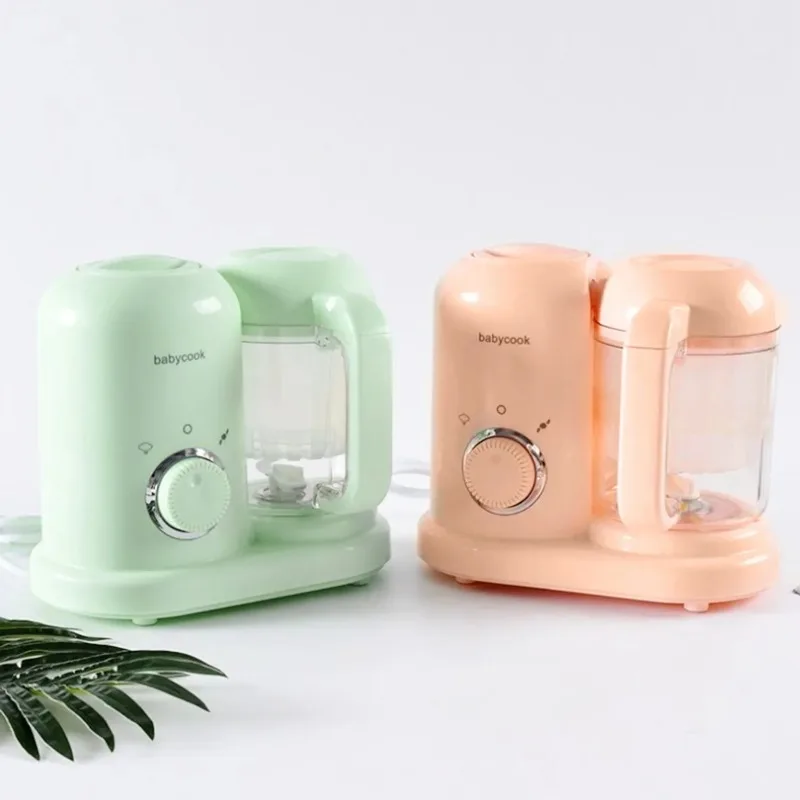 Robot culinaire multifonction haute précision 4-en-1 pour bébé : Hachoir, Cuiseur vapeur, Mixeur et Préparateur de repas automatique