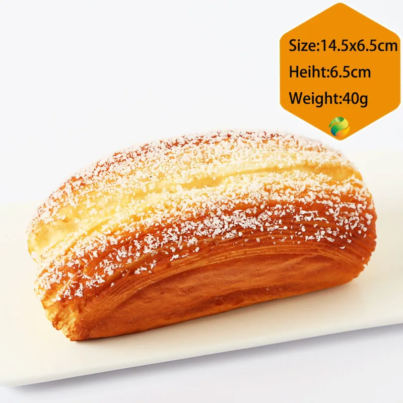Simulation de nourriture, modèle de pain artificiel, faux beignet, décoration de maison, magasin de gâteaux, boulangerie, affichage de fenêtre, accessoires de photographie