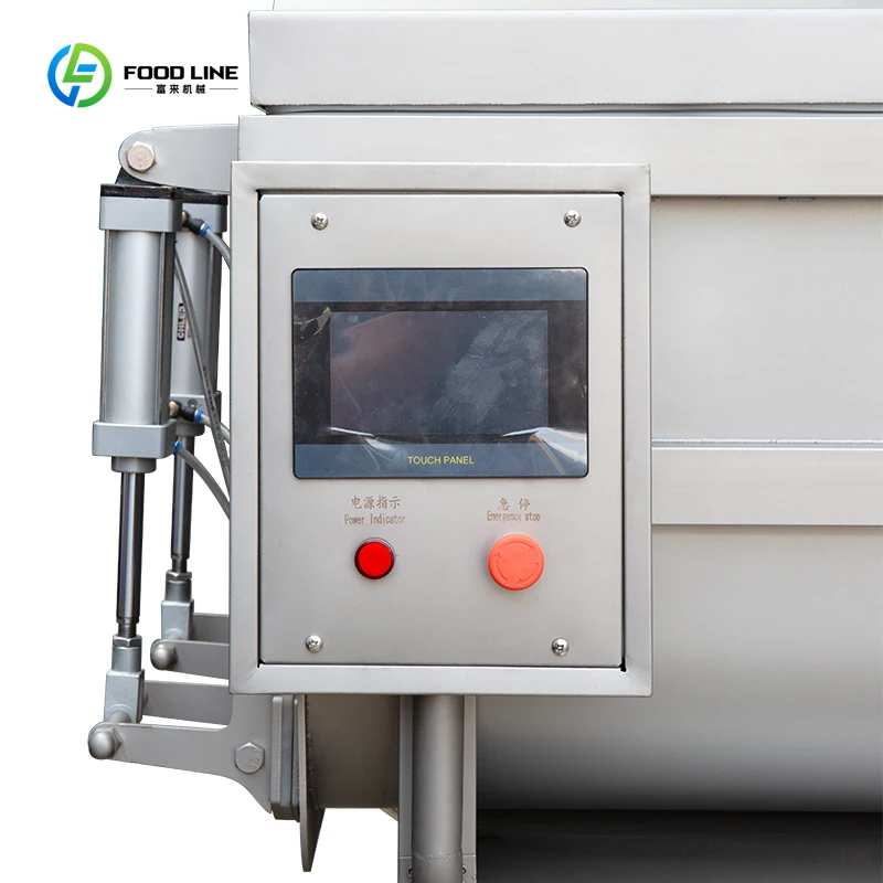 Mélangeur alimentaire multifonctionnel industriel entièrement automatique, pour viande, poisson, saucisses, boulettes, marinage, durcissement, mélange sous vide