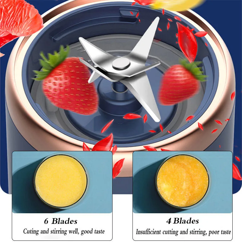 Mélangeurs de fruits presse-agrumes électrique Portable mélangeur