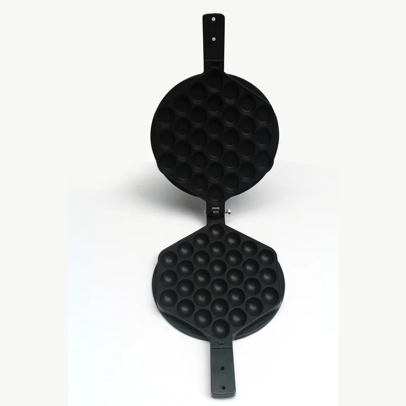 Commercial QQ oeufs bulle boule cuisson gaufrier fer Hongkong gaufre Eggette moule gâteau