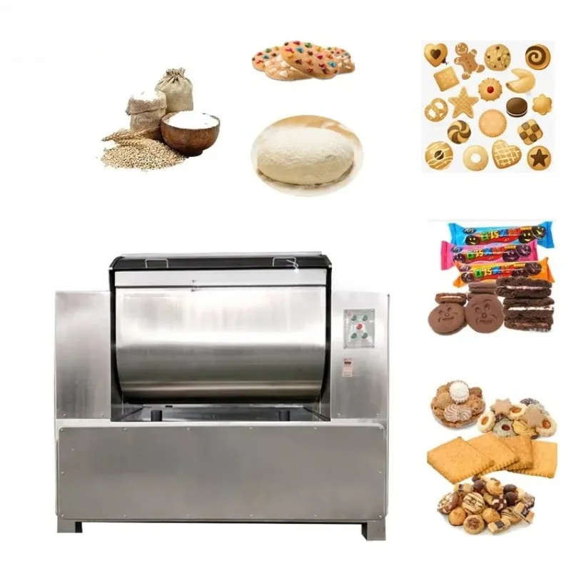 Machine commerciale de mélangeur de pâte sous vide 25kg 75kg Pizza pain gâteau nouilles blé farine mélange