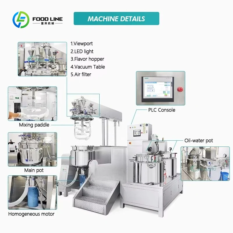 Mélangeur de Mayonnaise en usine