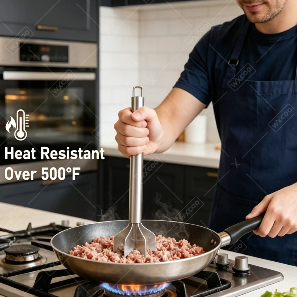 Hachoir à viande en acier inoxydable