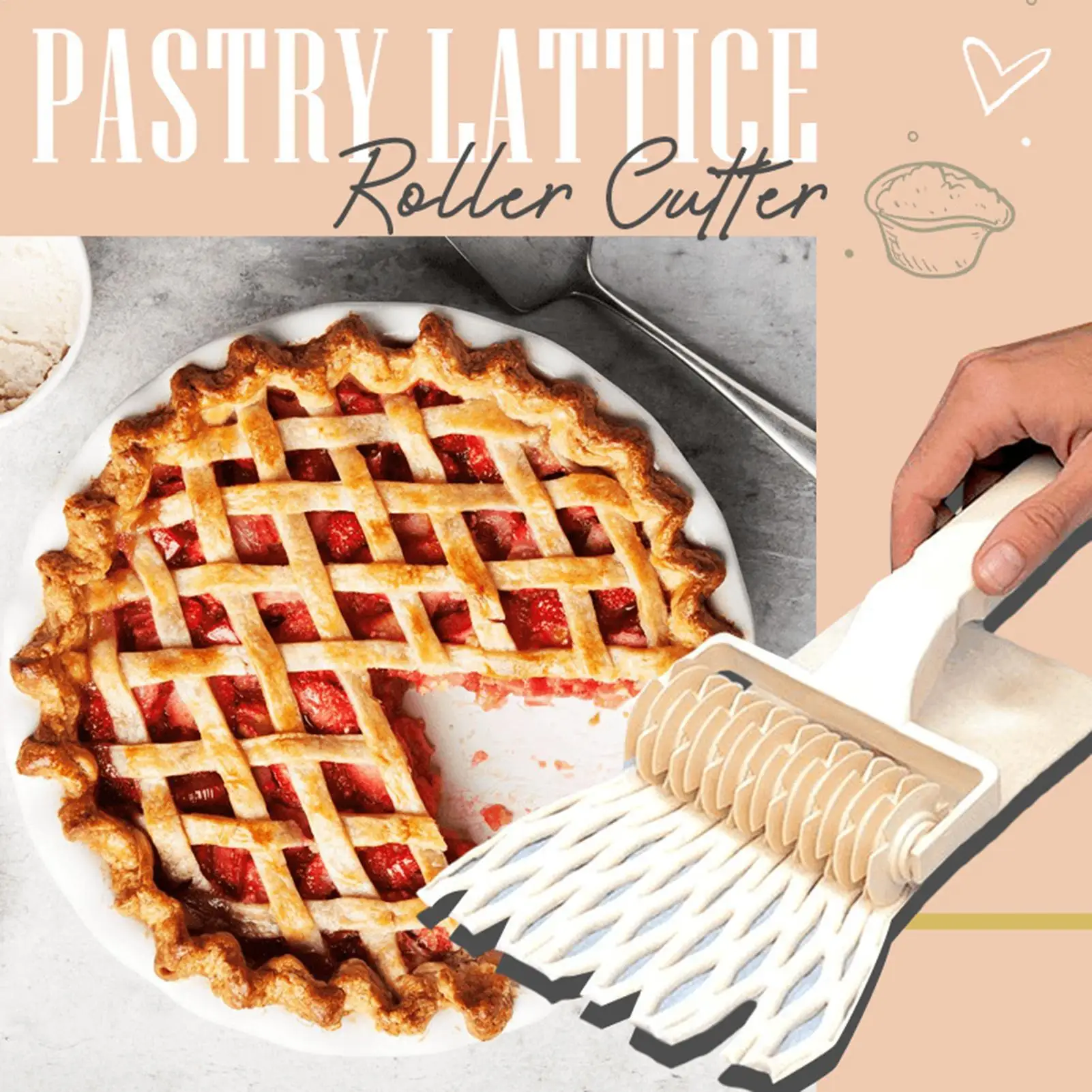 Rouleau à découper la pâte pour pizza