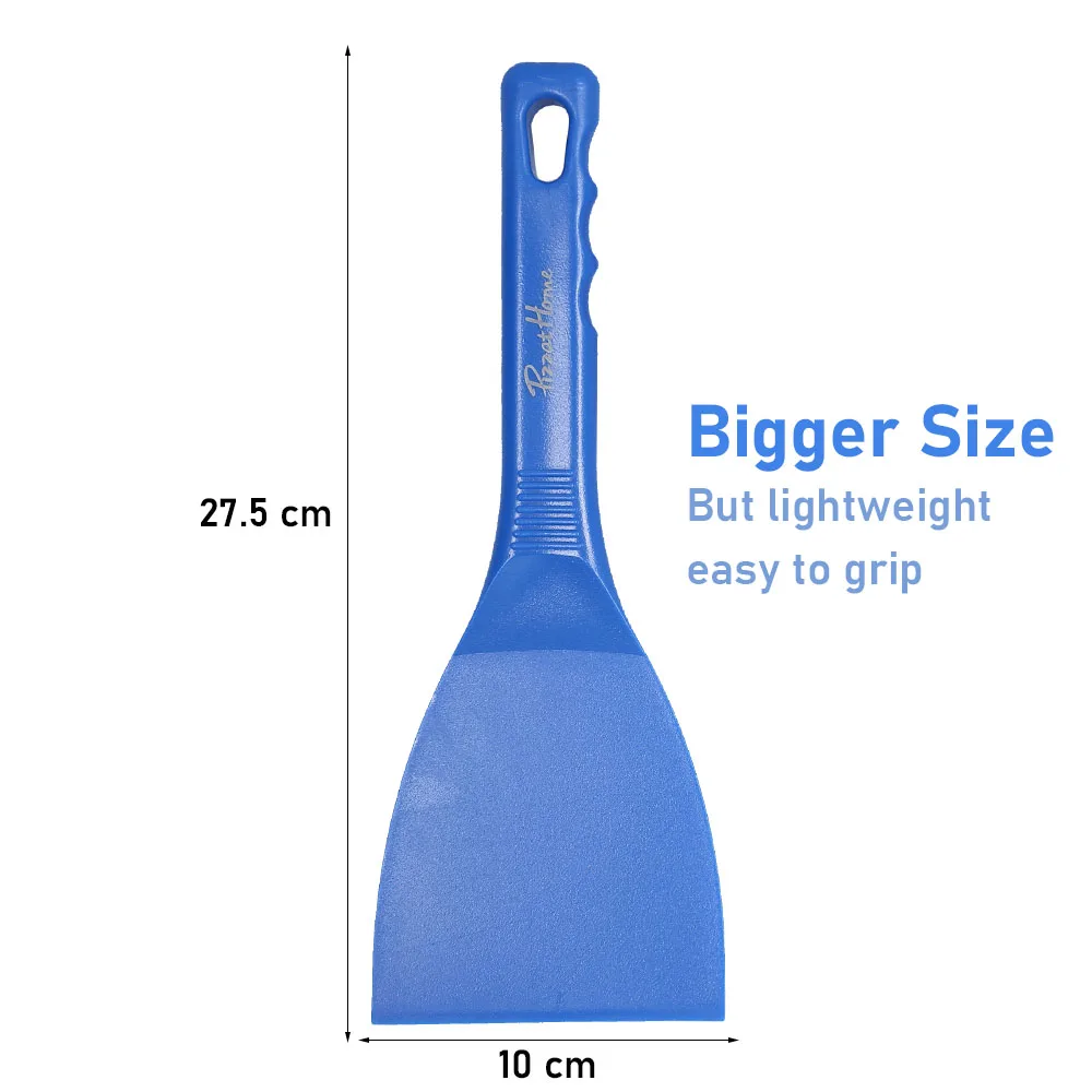 Pizzathome grattoir Flexible Anti-chaleur spatule antichoc de qualité alimentaire antiadhésif résistant aux rayures
