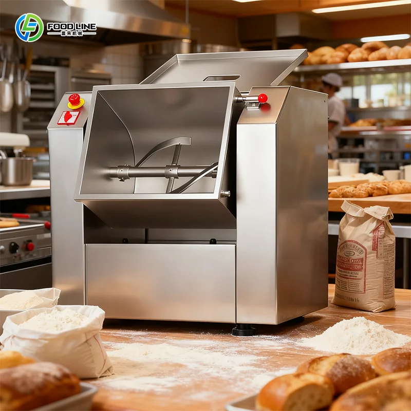 Pétrin mélangeur domestique de qualité industrielle pour petites lignes de production de boulangerie