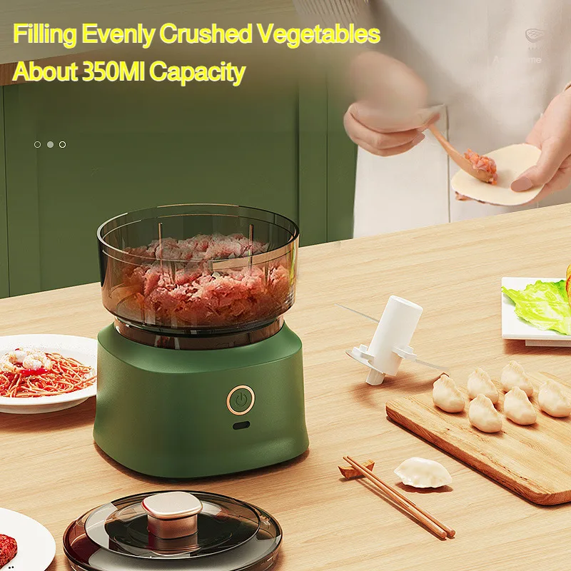 Mini robot culinaire multifonctionnel sans fil de 350 ml