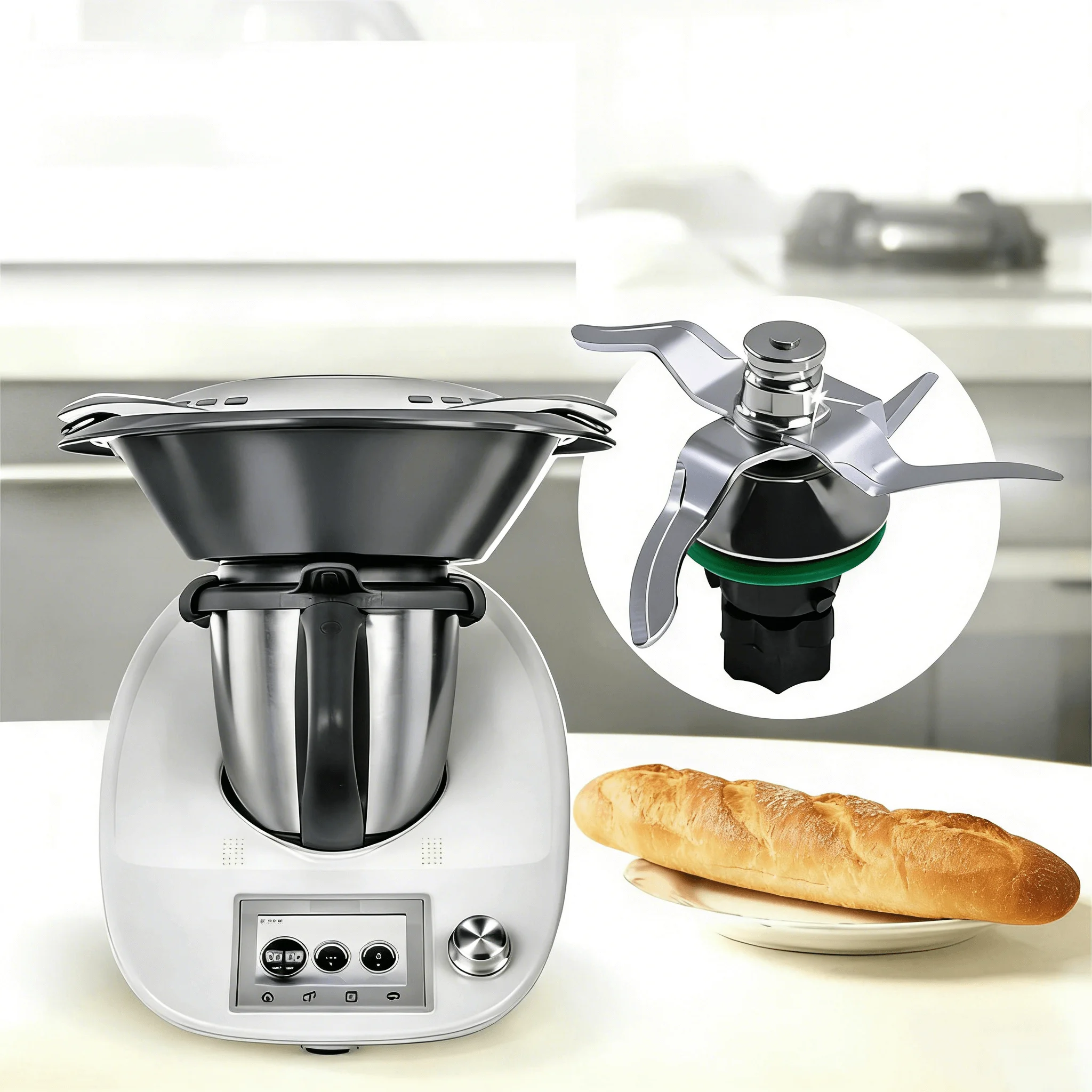 Lame de remplacement pour robot culinaire Vorwerk Thermomix TM5 TM6 TM7