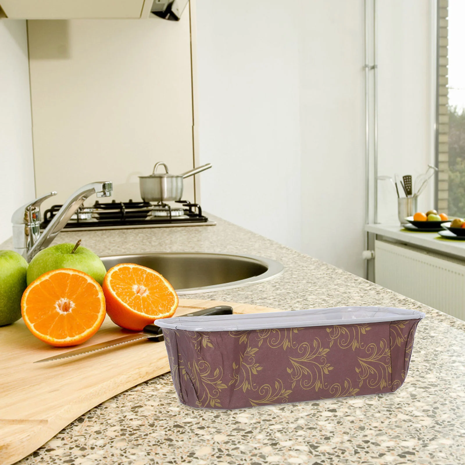 10 pièces gâteau tasse casseroles pain parchemin doublures Panettone papier moule grille-pain four cuisson