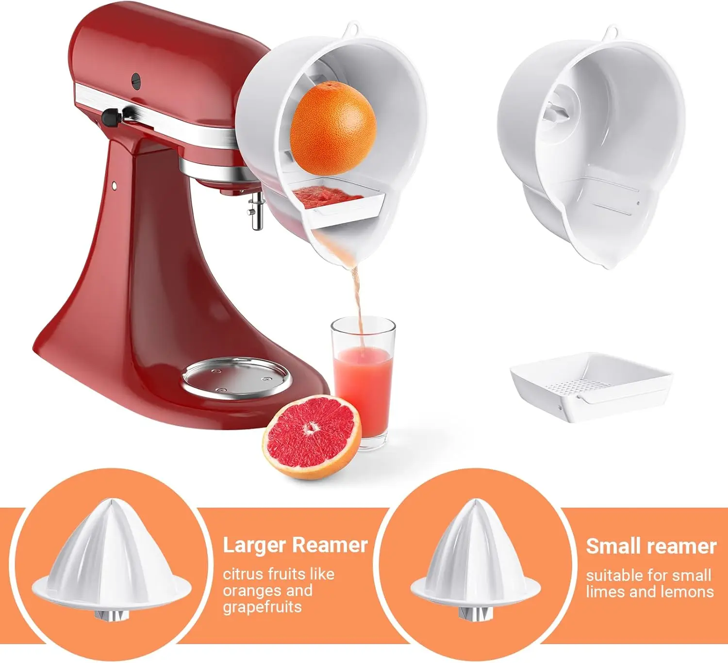 Accessoire de presse-agrumes Cofun pour mélangeur KitchenAid