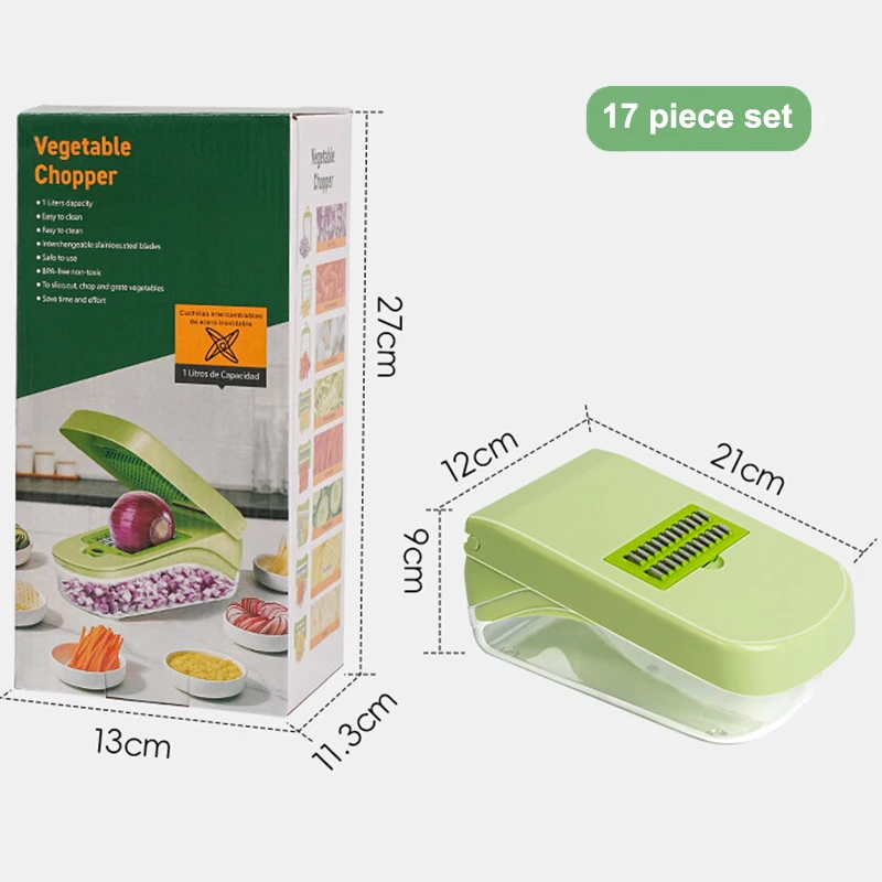 Hachoir à légumes 7 en 1