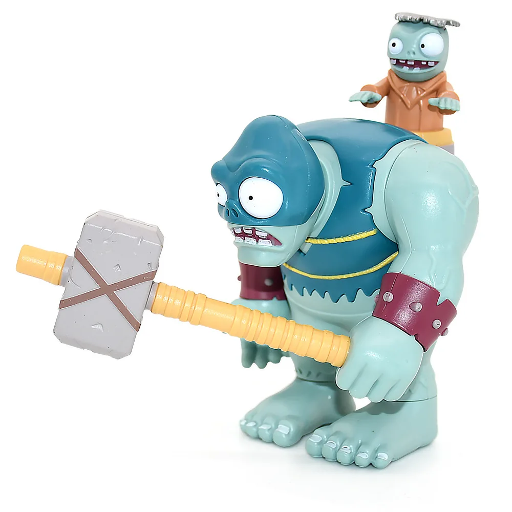 Plantes vs Zombies jeu figurine Statue mer profonde géant Zombie haricot mitrailleuse anniversaire cadeau de noël jouet de poupée pour enfants