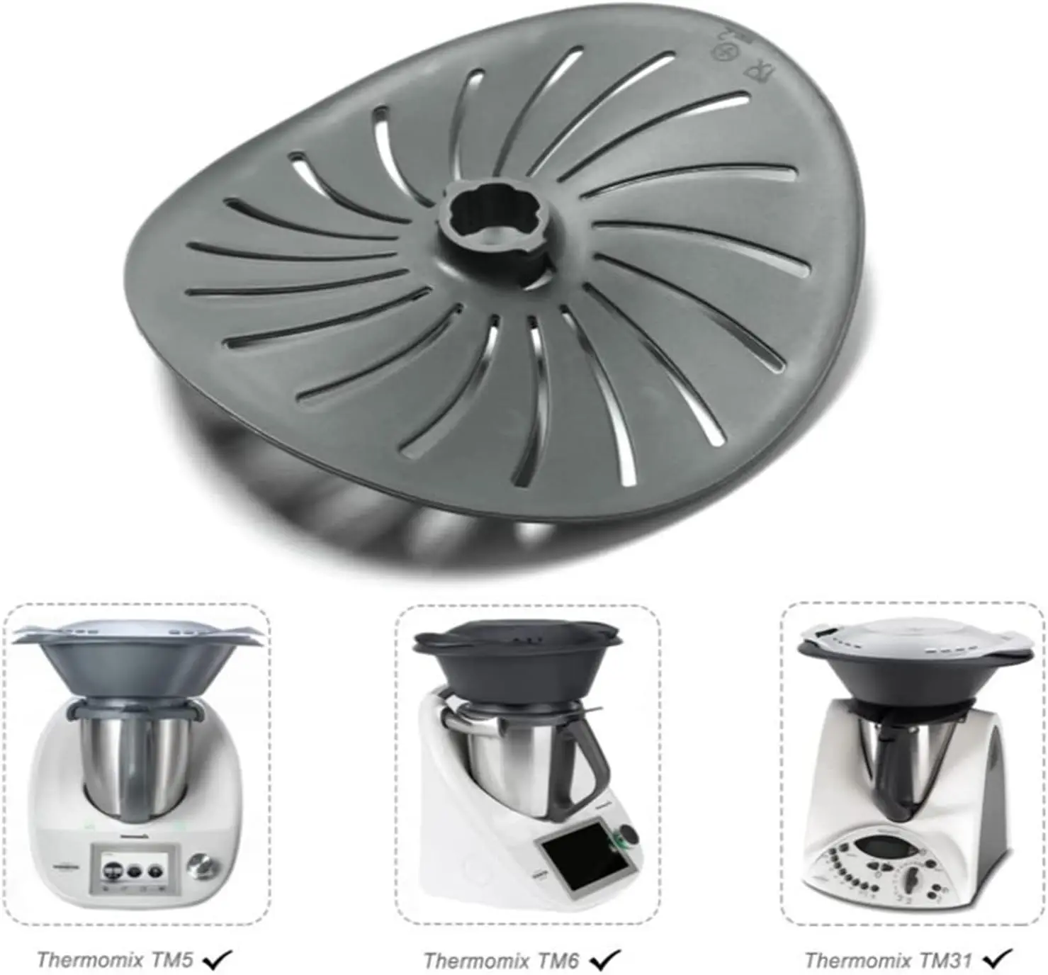 Couvercle de protection de classe alimentaire pour Machine de cuisson Thermomix Bimby TM5 TM6 TM31