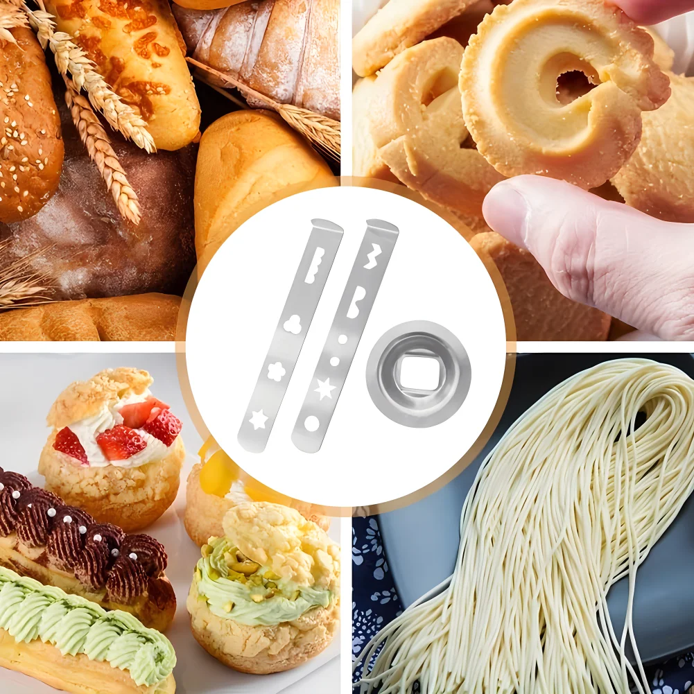 3 pièces fixation à pâtisserie 8 modèles