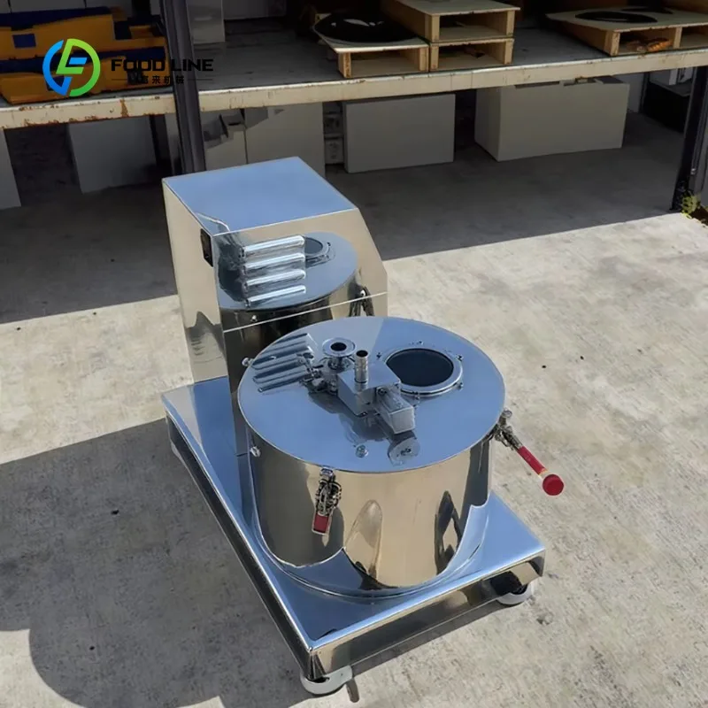 Centrifugeuse de transformation alimentaire de qualité supérieure personnalisée avec panier à roulements