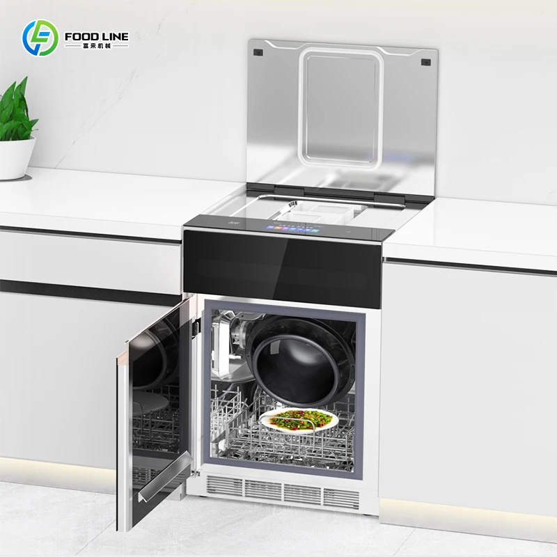 Robot de cuisine intelligent à température contrôlée automatique et personnalisable