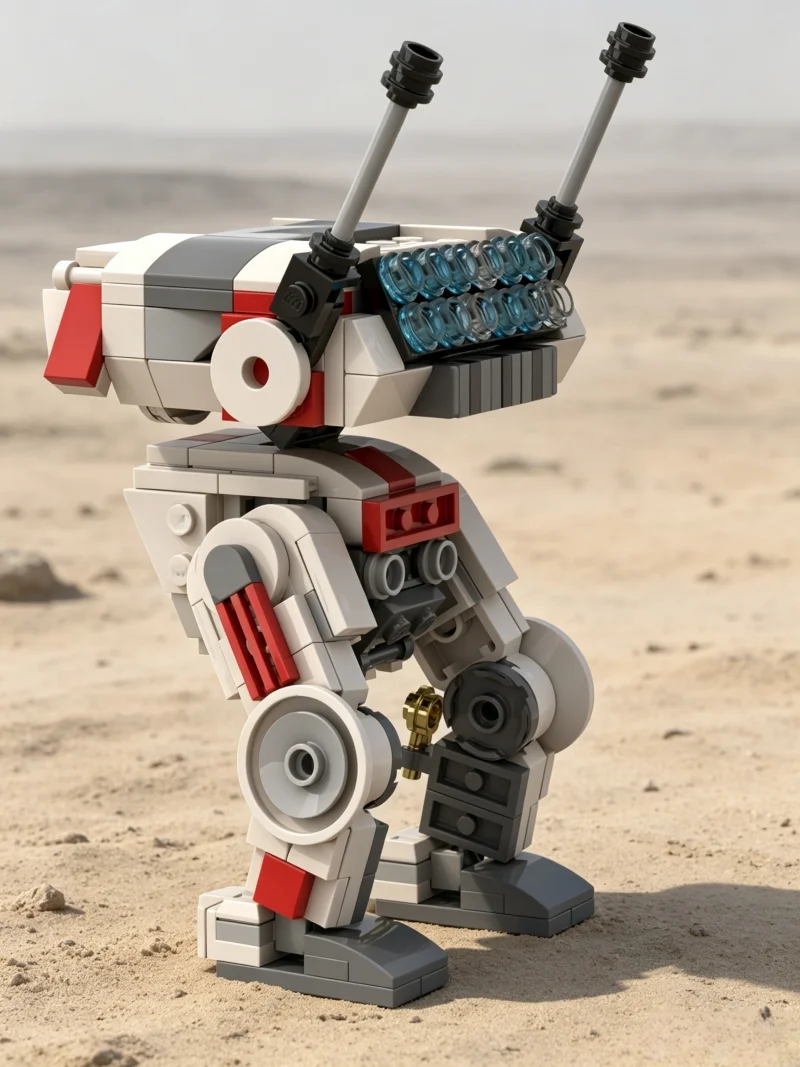 Modèle de robot blanc sur le thème du cinéma, ornement de bureau pour la maison, cadeau idéal pour les fêtes et les anniversaires pour les fans de science-fiction et les collectionneurs de modèles